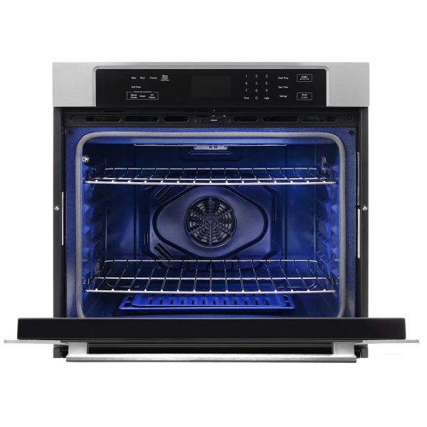 30 in. 5 cu. ft. Single Electric Wall Oven with True European Convection and Self Cleaning in Stainless Steel - Image 10