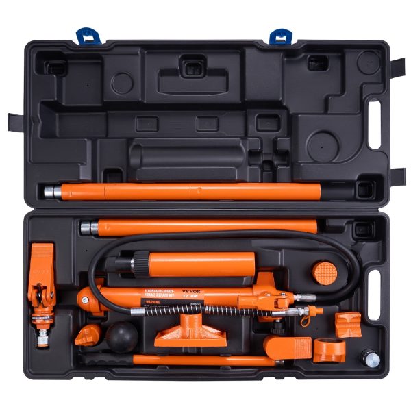 BENTISM 12 Ton Porta Power Kit Hydraulic Jack Air Pump Lift Ram All-In-One Portable Frame Power Tool for Auto Car Vehicle Repair - Image 6