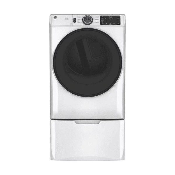 GE Long Vent 7.8 cu. ft. Capacity Smart Electric Dryer with Sanitize Cycle - Image 3