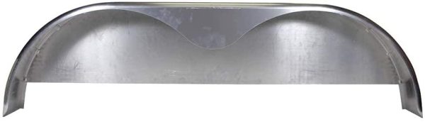 72×10-3/4 Tandem Axle Steel Trailer Fender w/Back Plate Welded In (2-Pack) - Image 8