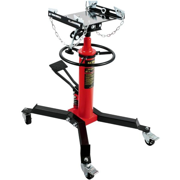 BENTISM Transmission Jack 1322 lbs 2-Stage Hydraulic High Lift Vertical Telescopic