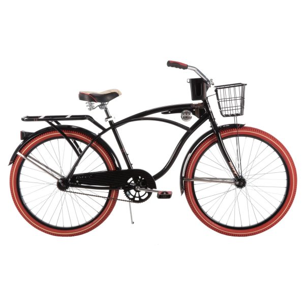 Huffy 26 In. Nel Lusso Men's Cruiser Bike, Black