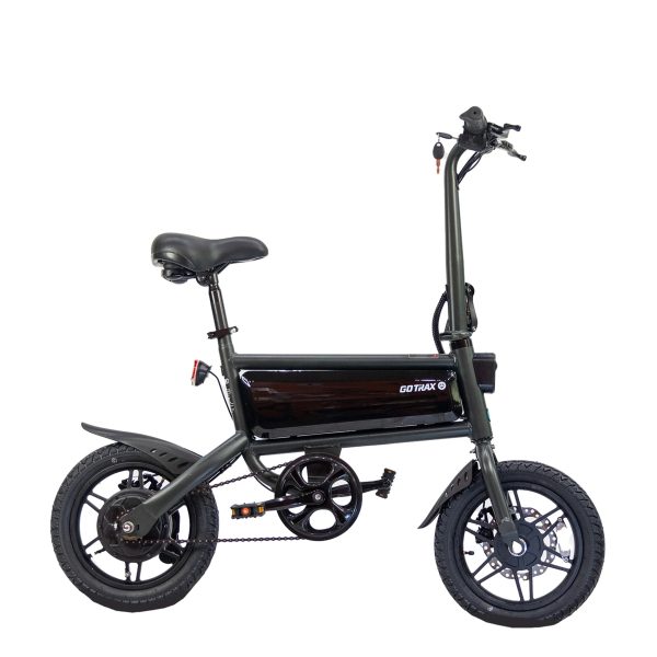 GOTRAX S2 14" Folding Electric Bike for Adults and Teens, 250W 15.5Mph, 15Miles LED Display Mini E-Bike for Commuting - Image 10