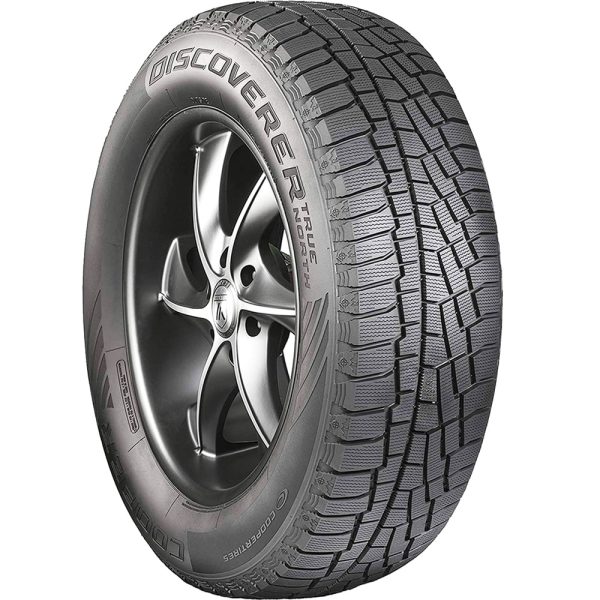 Pair of 2 (TWO) Cooper Discoverer True North 225/55R18 98H (Studless) Snow Winter Tires Fits: 2019 Subaru Crosstrek Hybrid, 2018 Subaru Crosstrek Base