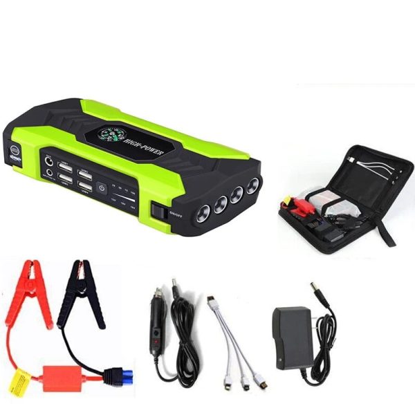 1000A Powerful Car Power Bank 12V Portable Booster Jump Starter Portable Car Jump Starter Powerbank Vehicle Auto Tools - Image 11