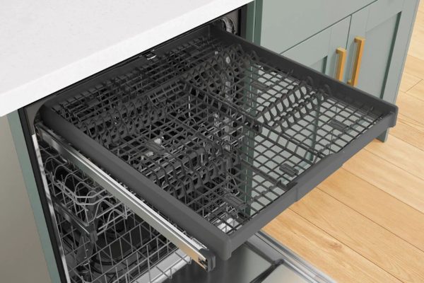 Whirlpool - 24" Top Control Built-In Dishwasher with Stainless Steel Tub, Large Capacity, 3rd Rack, 47 dBA - Black stainless steel - Image 11