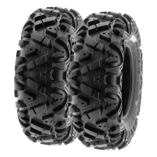 SunF All Terrain ATV UTV Tires 25x8-12 and 25x10-12 6 PR A033 (Complete Full Set of 4) - Image 5