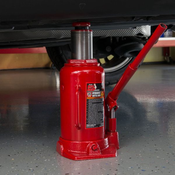 Torin Jacks Big Red 20 Ton Heavy Duty Hydraulic Welded Bottle Jack,T92003 - Image 4