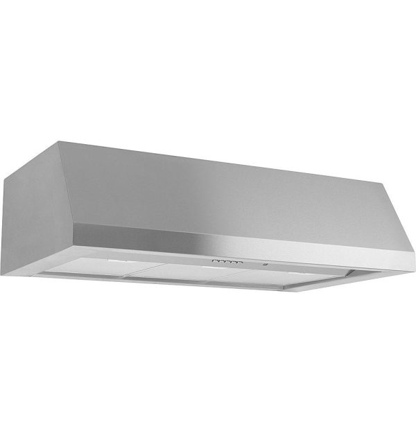 GE Profile - 30" Convertible Range Hood - Stainless steel