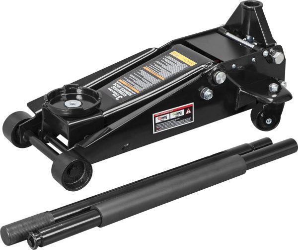 Torin 3 Ton Floor Jack Hydraulic Heavy Duty Steel Car Jack with Quick Lift Dual Pump,Black,W8303-B - Image 5