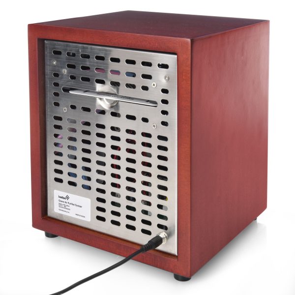 Ivation Ozone Generator Air Purifier, Ionizer & Deodorizer -Purifies Up to 3,500 Sq/Ft -Great for Dust, Pollen, Pets, Smoke & More Cherry - Image 2