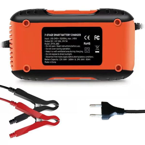 12/24V Car Automatic Battery Charger AGM GEL Intelligent Pulse Repair Starter - Image 6