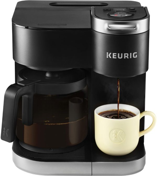 Keurig - K-Duo 12-Cup Coffee Maker and Single Serve K-Cup Brewer - Black - Image 10