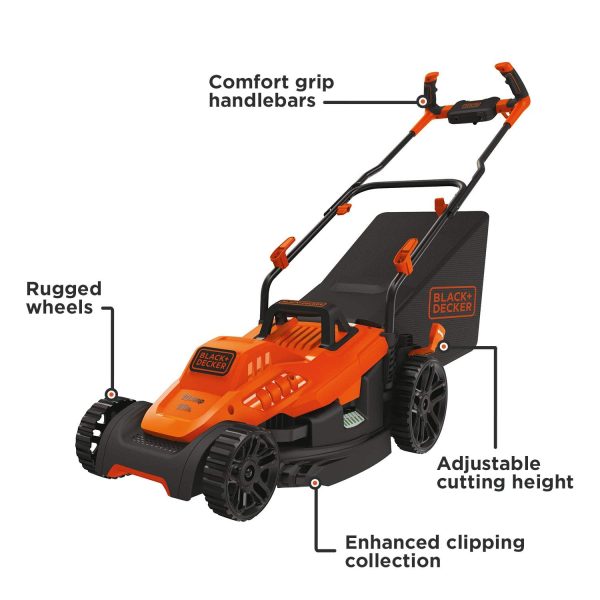 BLACK DECKER BEMW472BH Electric Mower - Image 3