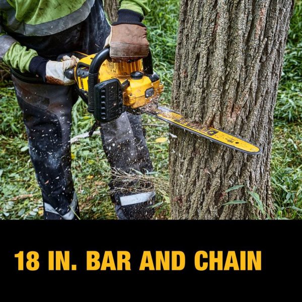 60V MAX Chainsaw 18" Brushless Cordless Kit DCCS672X1 from - Image 15