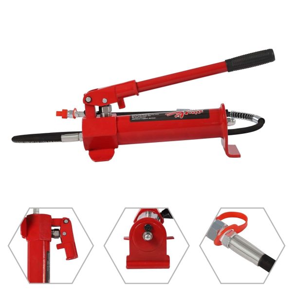 Replacement 4 Ton Hydraulic Jack Hand Pump Ram For Porta Power Body Shop Tool - Image 5