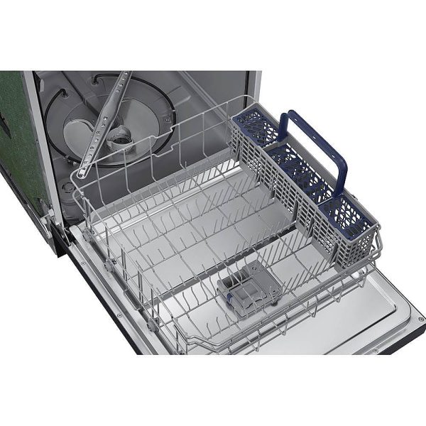 Samsung - 24" Front Control Built-In Dishwasher - Black - Image 5