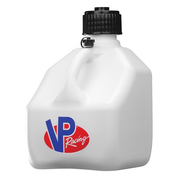 VP Racing 3 Gal Square Racing Liquid Container Utility Jug, White - Image 3