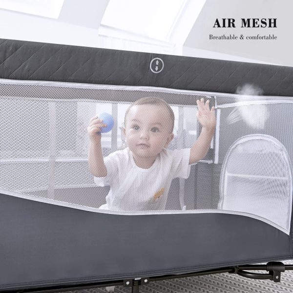 ANGELBLISS Bassinet Portable Playards Mattress - Image 4