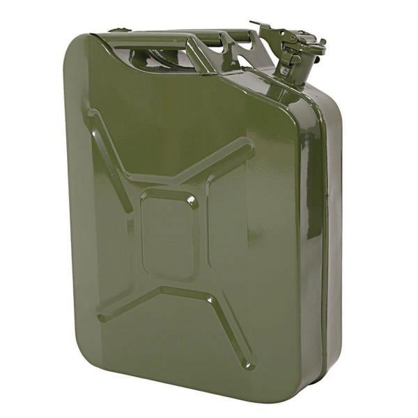 Clearance 5 Gallon 20L Gas Can US Standard Metal Gas Tank Can Emergency Backup Tank Petrol Diesel Can Gasoline Bucket - Image 2