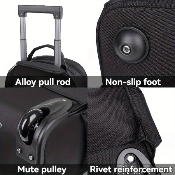 Large Capacity Wheeled Travel Backpack - Image 7