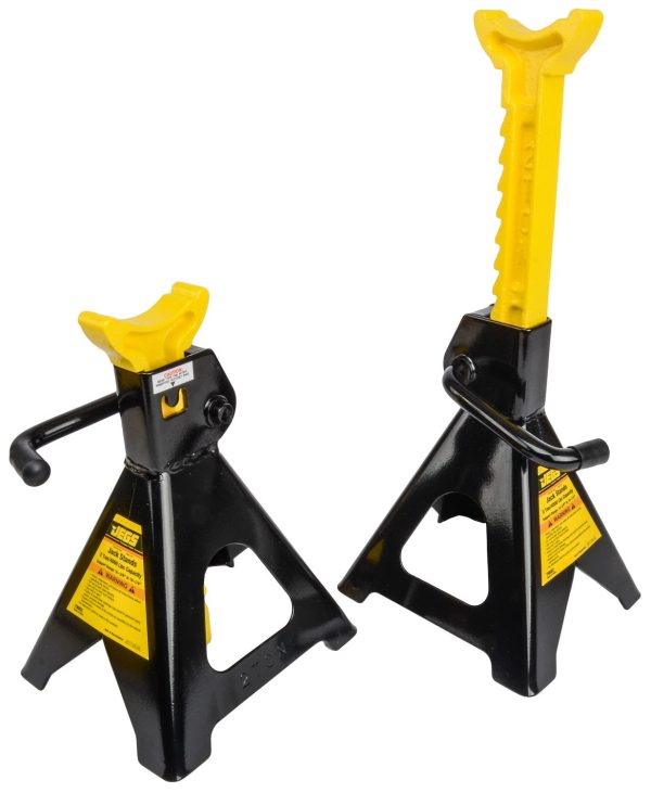 JEGS 79002 Hydraulic Utility Floor Jack & Stands Heavy Gauge Steel Frames - Image 4