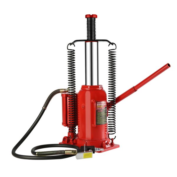 LoLado 20 Ton Air Hydraulic Bottle Jack, with Manual Hand Pump Used for The Maintenance of Automobiles, Agricultural Vehicles, Heavy Trucks, Mobile Machinery, and Heavy Equipment - Image 4