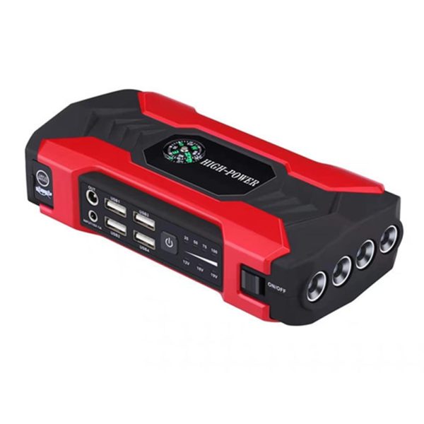 Radirus Emergency power supply,Power 3.0L or USB Display/Safety Jump 12.0V Battery or 1.5L Diesels Hammer/LED Car Support Low-Temperature Dual power supply USB Dazzduo power supply - Image 3