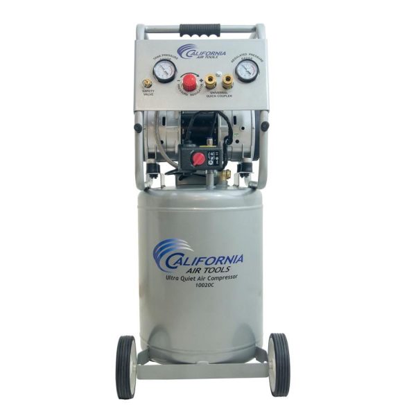 California Air Tools 10020C-22060 Ultra Quiet and Oil-Free 10 Gallon 2.0 HP Powerful Air Compressor