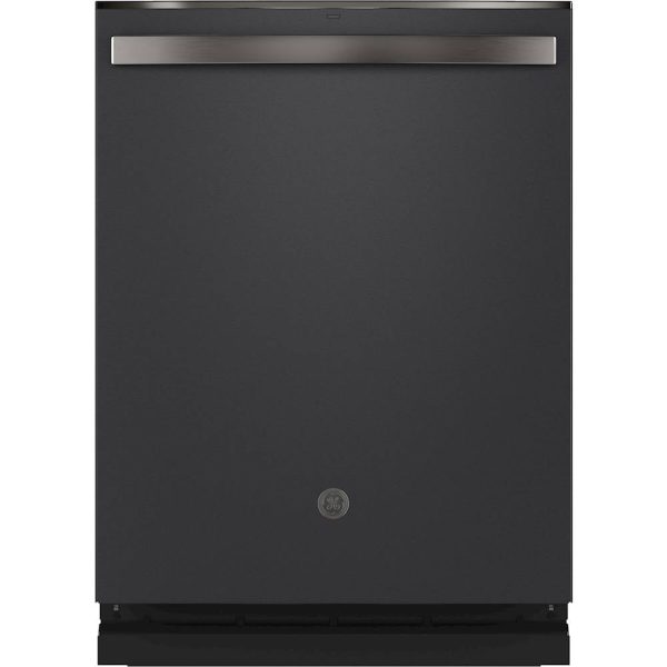 GE - Top Control Built-In Dishwasher with Stainless Steel Tub, 3rd Rack, 46dBA - Black slate - Image 16