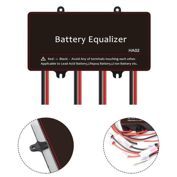 BUYISI HA02 Battery Equalizer for 4 x 12V Batteries Balancer Battery Charger 48V - Image 7