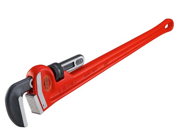 RIDGID 31035 Model 36 Heavy-Duty Straight Pipe Wrench, 36-inch Plumbing Wrench