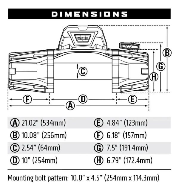 WARN VR EVO 12-S Winch Synthetic Rope - 103255 - Image 3