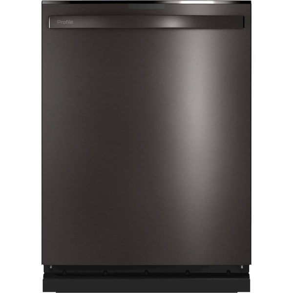 GE Profile - Top Control Built-In Dishwasher with Stainless Steel Tub, 3rd Rack, 45dBA - Black stainless steel - Image 13