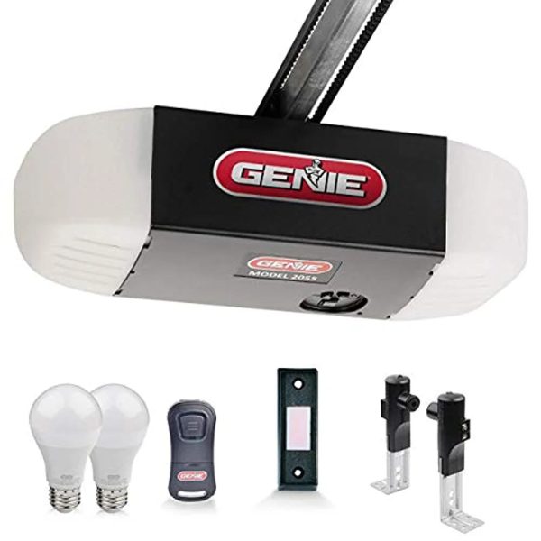 Genie 2055 LED Stealth 500 Essentials LED Bulbs Included Ultra Quiet Belt Drive Garage Door Opener