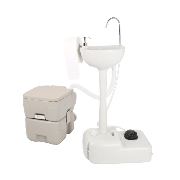 CHH-7701 1020T Portable Removable Outdoor Hand Sink Bathroom Basin Washbasin Portable Toilet - Image 6