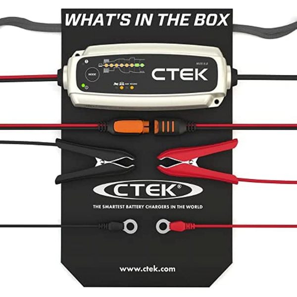 CTEK - 40-206 MXS 5.0 Fully Automatic 4.3 amp Battery Charger and Maintainer 12V - Image 2