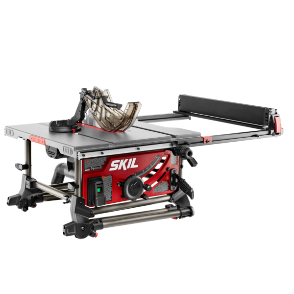 SKIL Jobsite Table Saw with Integrated Foldable Stand, 10, 15 Amp, 25-1/2” Rip Capacity - Image 2