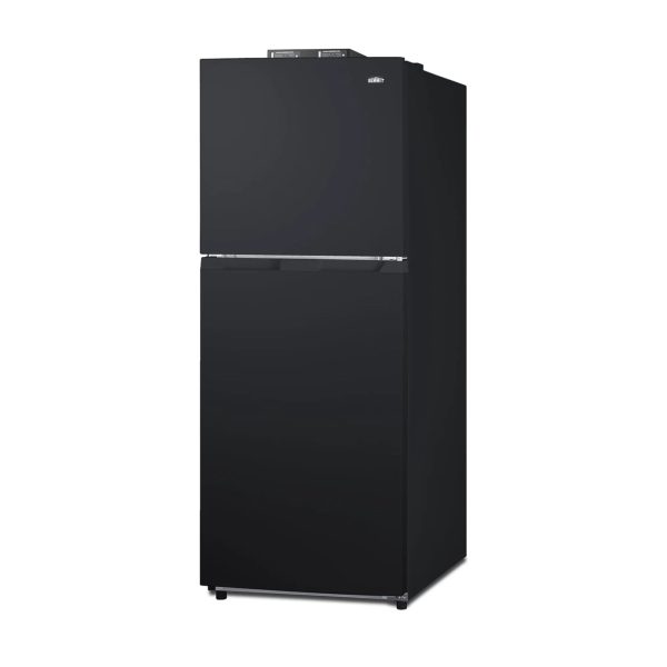 Summit 24 in. Wide LHD Break Room Refrigerator-Freezer, Black