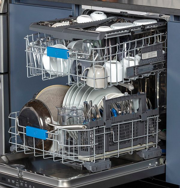 GE Profile - Top Control Built-In Stainless Steel Tub Dishwasher with 3rd Rack and Microban, 42dBA - Stainless steel - Image 13