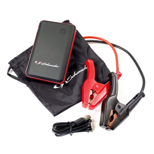 Schumacher Rechargeable Lithium Jump Starter- 400 Peak Amp, 12V– for 4-Cylinder Vehicles - Image 2