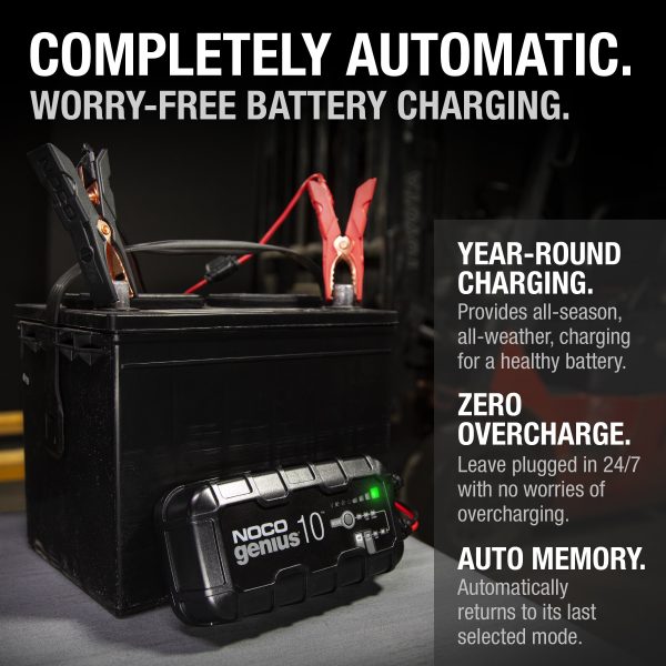 NOCO GENIUS10 6V/12V 10A Smart Battery Charger and Maintainer - Image 7