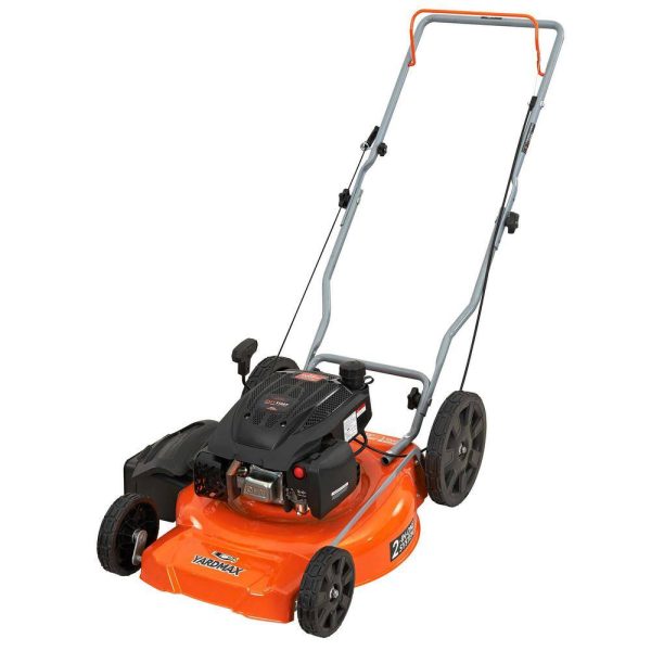 YARDMAX YG1550 21 in. 170cc 2-in-1 Gas Walk Behind Push Lawn Mower with High Rear Wheels - Image 7