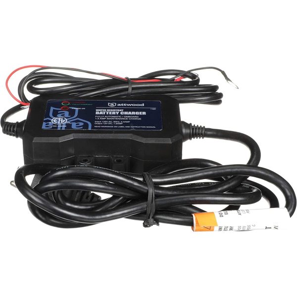 Attwood 11900-4 Battery Charger black ,1.5 AMP