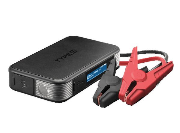 Type S 12V 6.0L Battery Jump Starter with JumpGuide and 8,000 mAh Power Bank AC532632-1