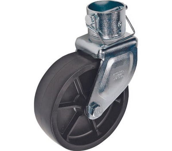 Reese Towpower 500245 Trailer Jack, 6 in Dia Wheel, Polyolefin