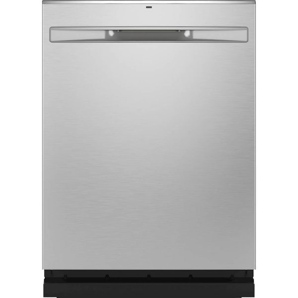 GE - Stainless Steel Interior Fingerprint Resistant Dishwasher with Hidden Controls - Stainless steel - Image 7