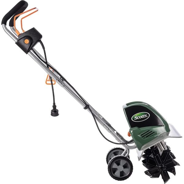 Scotts Outdoor Power Tools 14 Amp 20-Inch Electric Garden Tiller Cultivator, Adjustable Tines, Green - Image 4