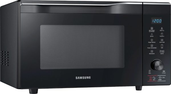 Samsung - 1.1 Cu. Ft. Countertop Convection Microwave with Sensor Cook and PowerGrill