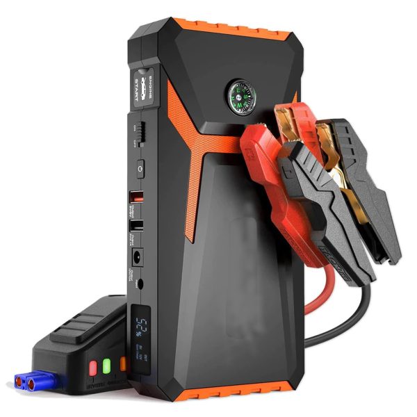 800A Peak 18000mAh Car Jump Starter up to 7.0L Gas Power Bank Battery (T8)